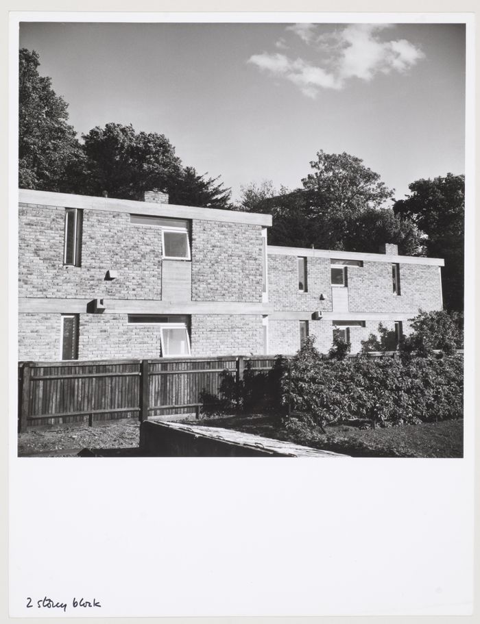 Flats at Ham Common James Stirling / Michael Wilford fonds CCA