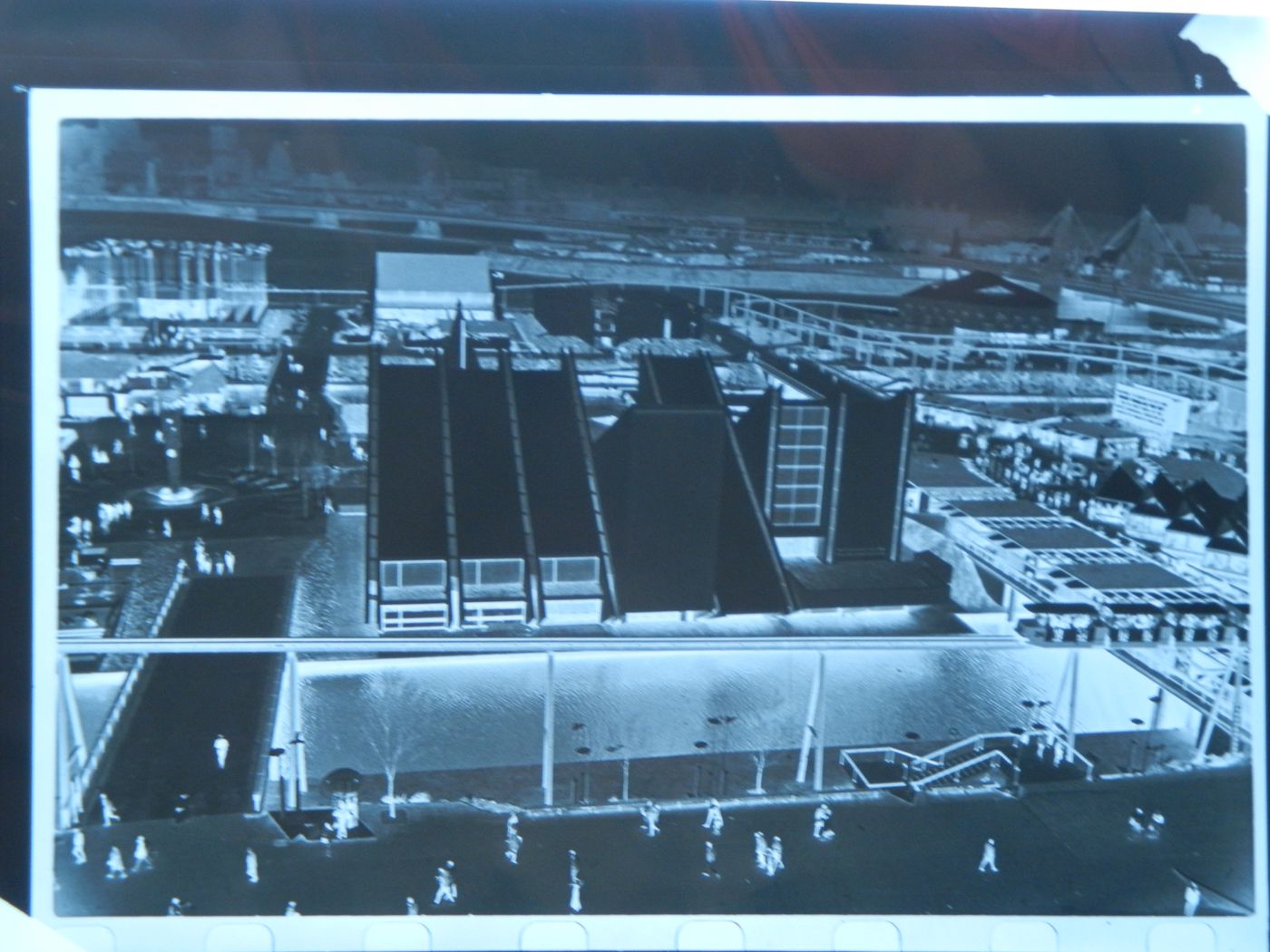 View of the Yugoslav Pavilion, Expo 67, Montréal, Québec