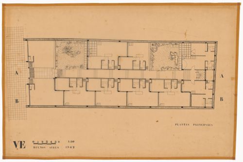 Floor plan for Viviendas en el espacio, Buenos Aires, Argentina