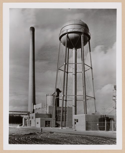 View of the Machine Shop, Administration Building and Boiler House, Clark Equipment Company Assembly Plant, Jackson County, Michigan