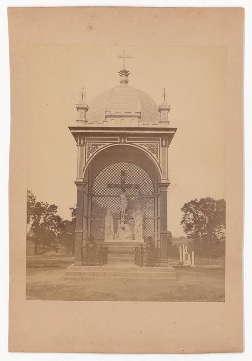 Photographie d'un calvaire