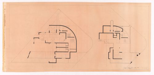 Floor plans for Casa Marques Pinto, Porto, Portugal