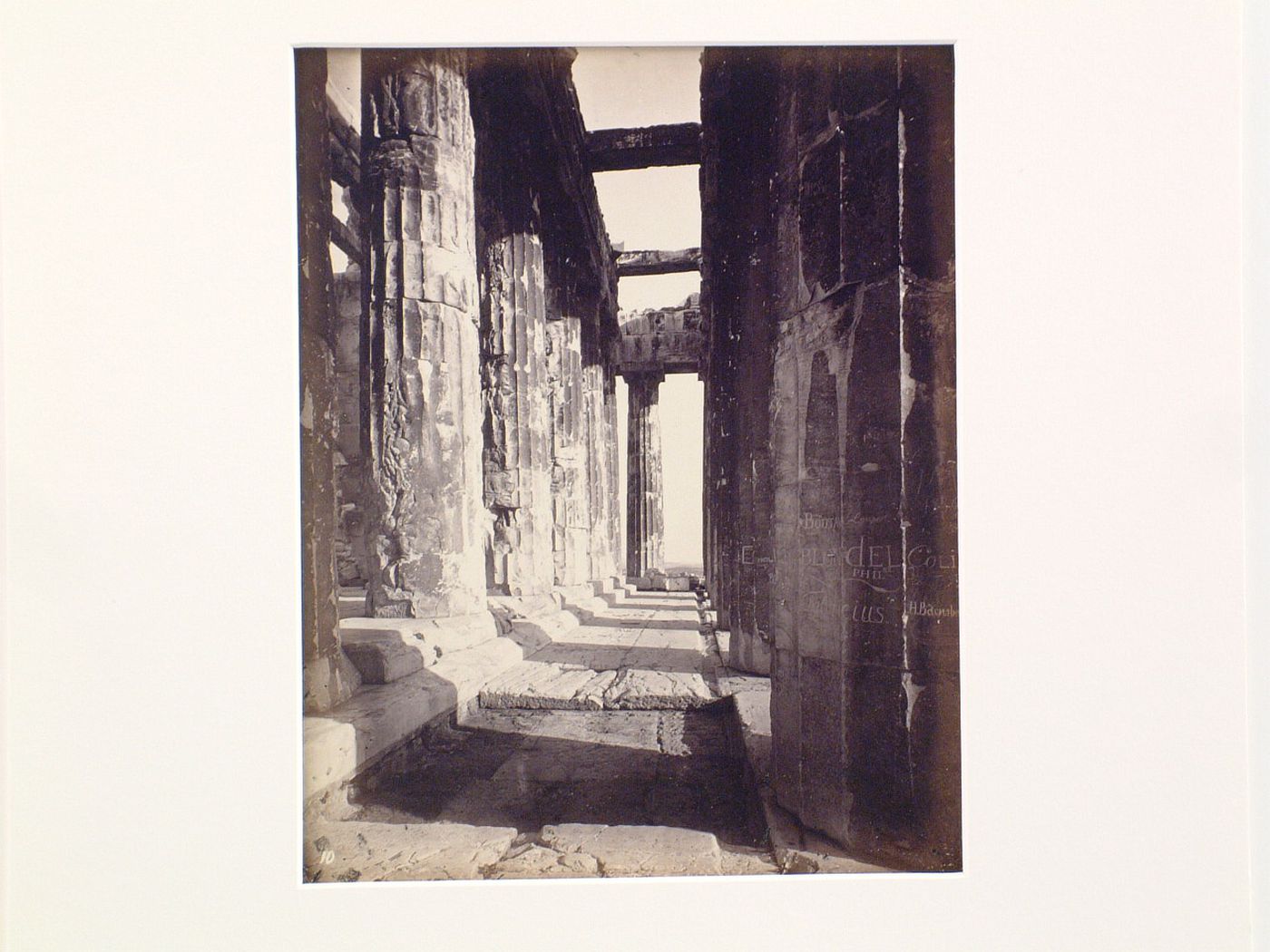 X. Portico of the Parthenon