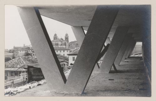 View of Hotel Tijuco, under construction, Diamantina, Brazil
