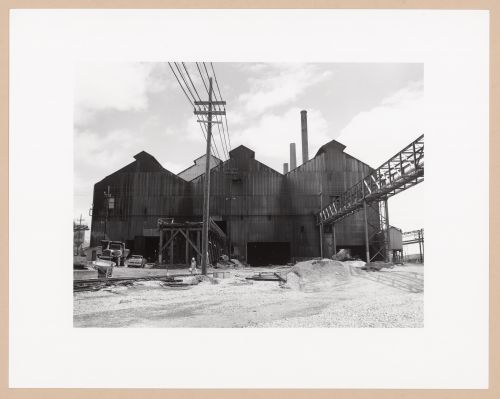 Warehouses, Sydney Steel Corporation, Sydney, Nova Scotia, from the series The Forms of Canadian Industrial Architecture