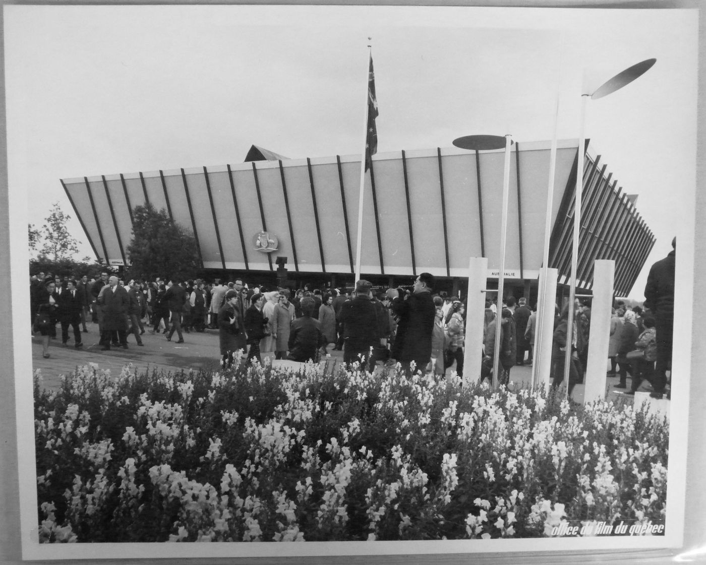 View of the Australian Pavilion, Expo 67, Montréal, Québec