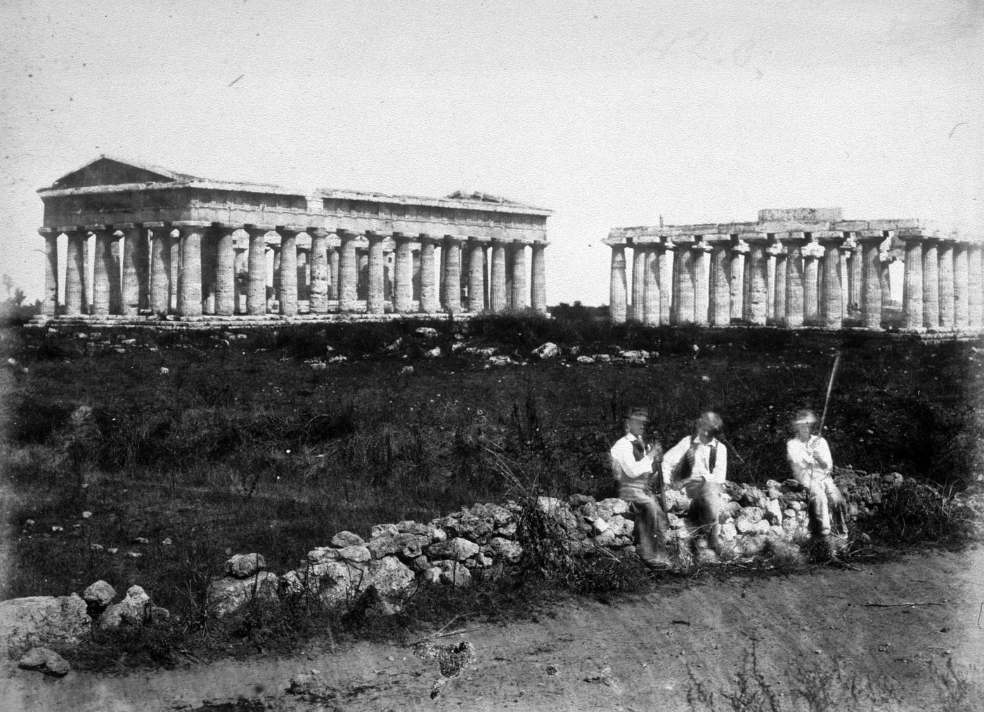 Plate from album ''Views of Italy, Monaco, Algers, Lisbonne, Gibraltar and Montserrat by various photographers''
