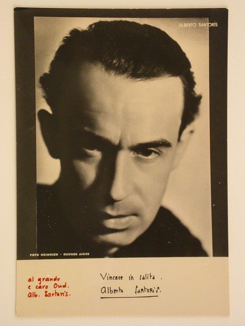 Portrait of Alberto Sartoris