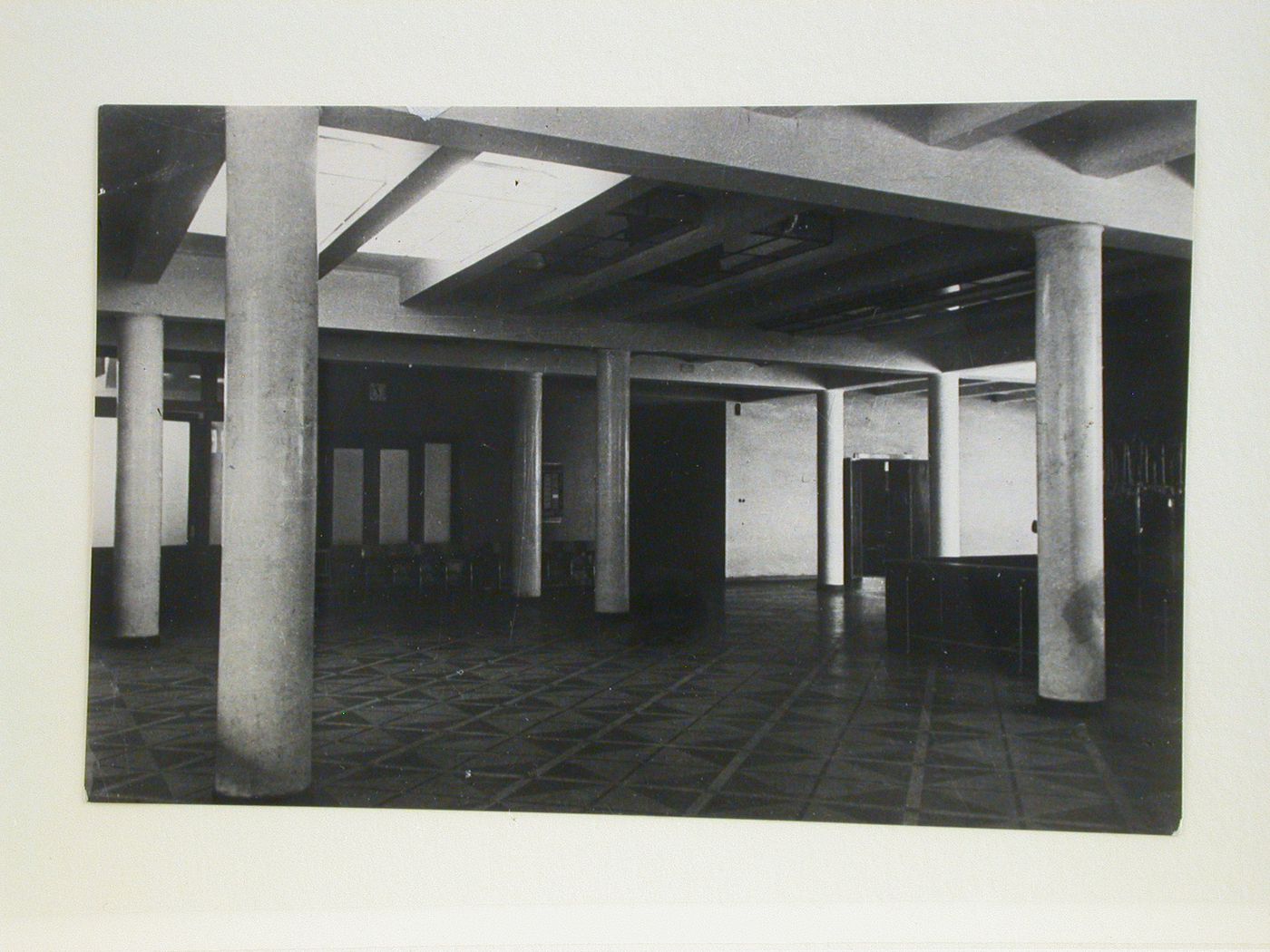 Interior view of the lobby of the Club for the Society of Political Prisoners (Movie-Actor Theater), Moscow