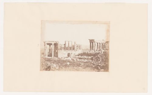 The Erechtheion, and north-eastern angle of the Parthenon