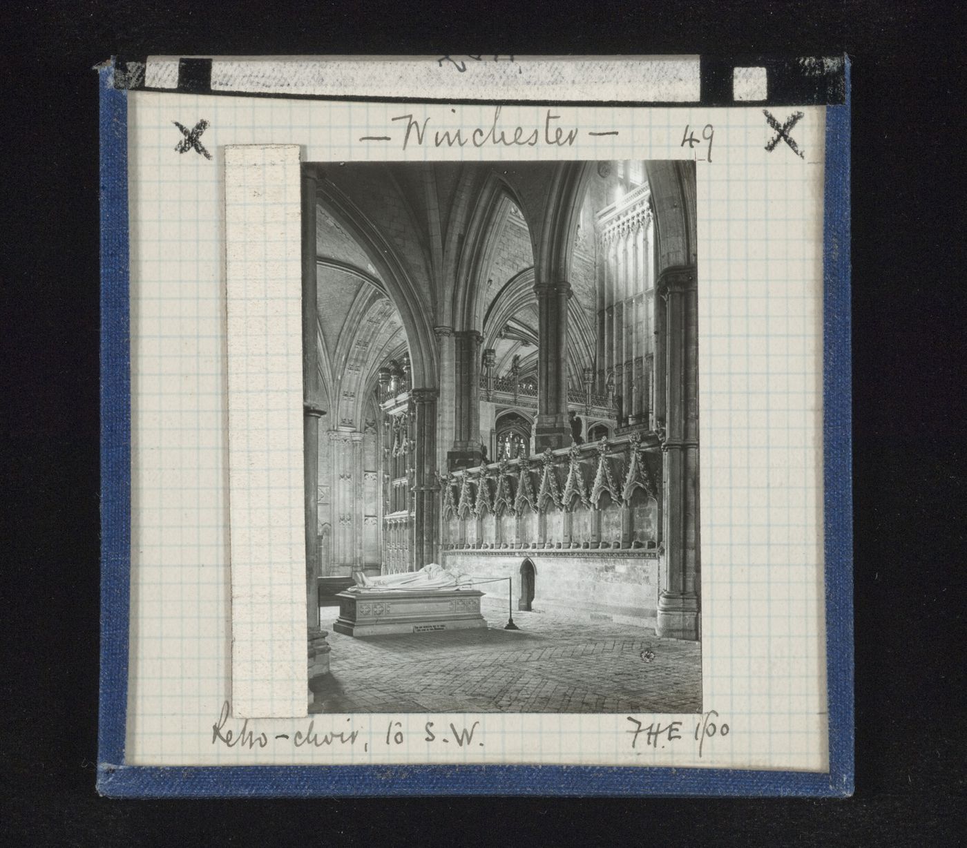 View of retrochoir to southwest, Winchester Cathedral, Winchester, Hampshire, England