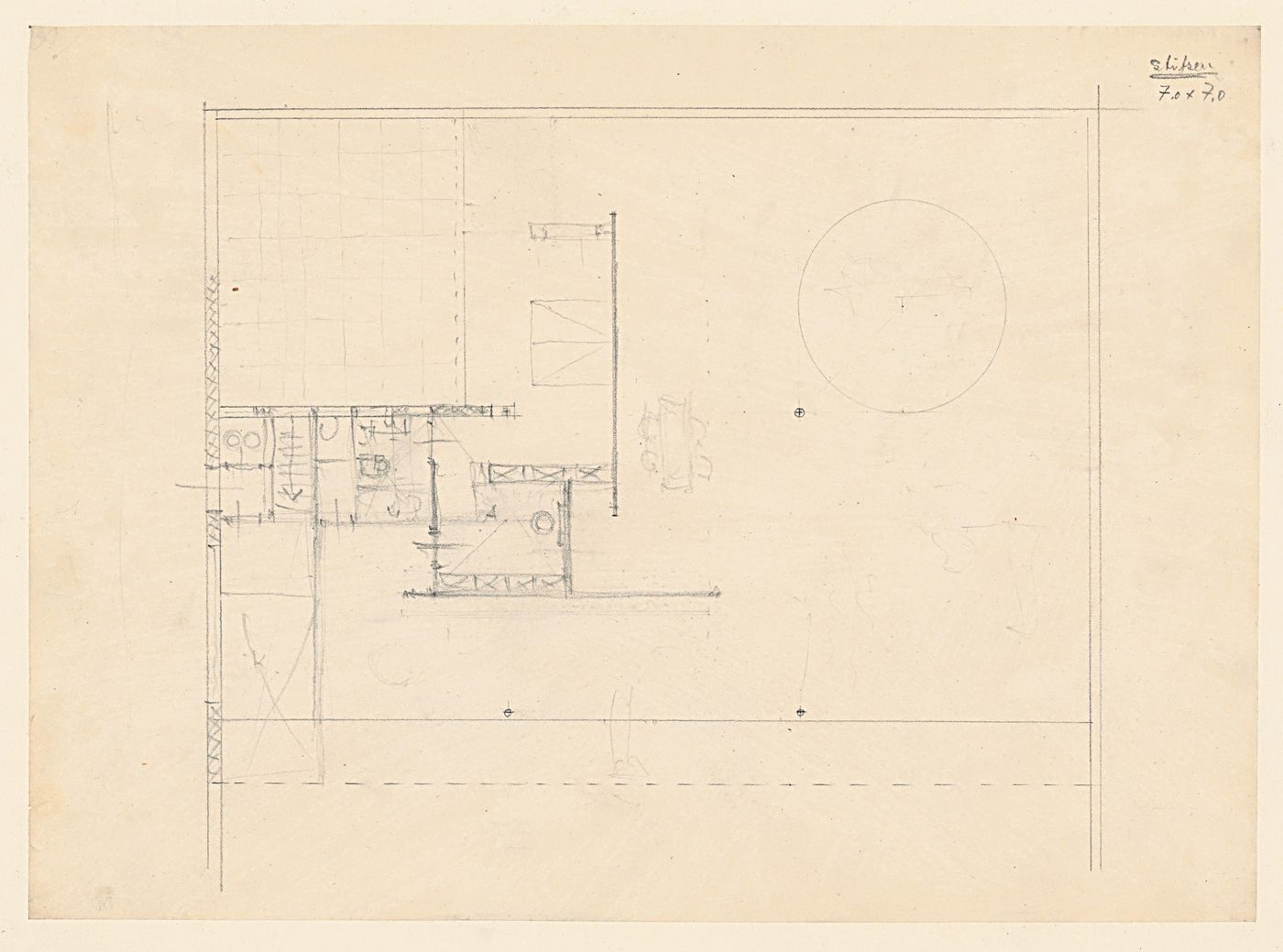 Plan for a Court House