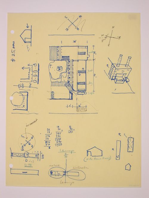 The Nofamily House - plan, site and walls
