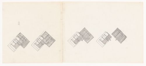 Sketches for House VI, Cornwall, Connecticut