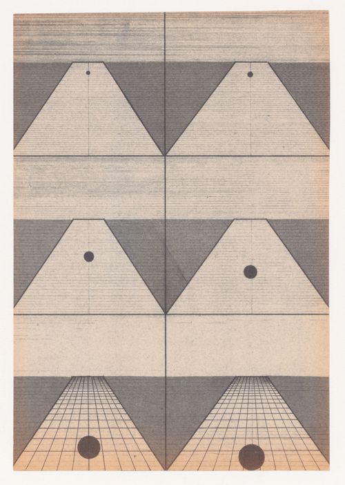 Illustration for Modena cemetery competition, Modena, Italy