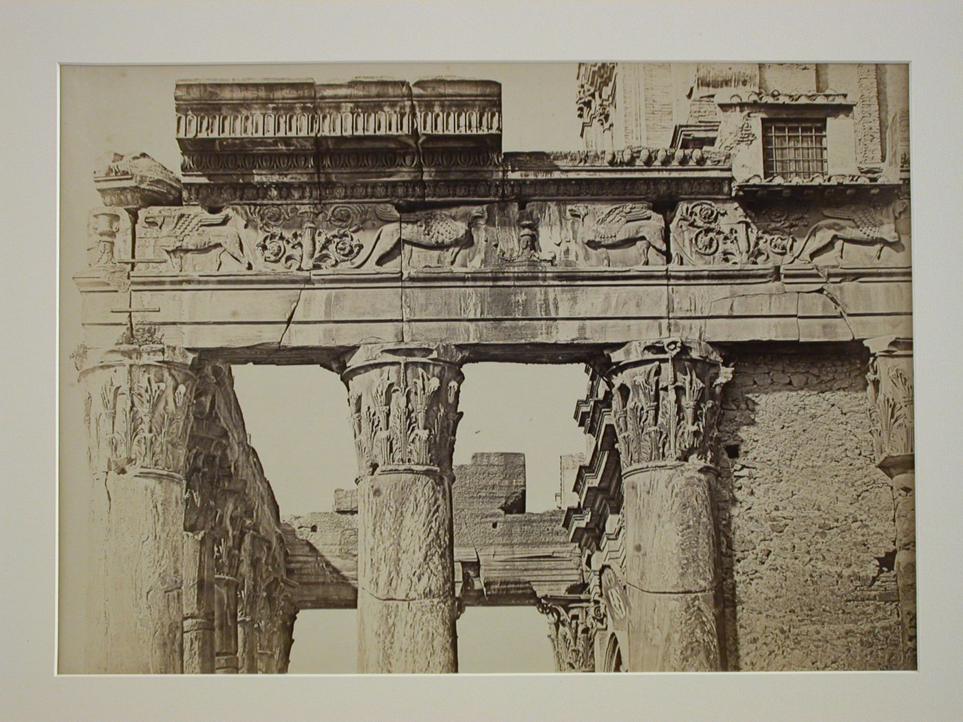 Temple of Antonio and Faustina, Rome, Italy