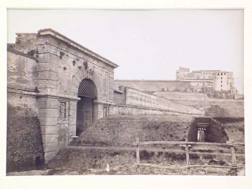 Porta Angelica and Palazzo vaticano, Rome, Italy