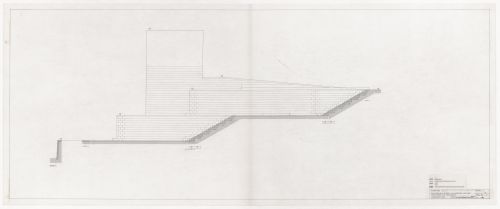 Section for Reconstrução do Portal de Riquer, Alcoi-Valencia, Spain