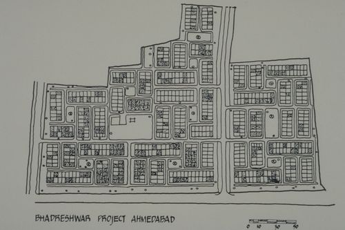 Site plan of Bhadreshwar Project, Ahmedabad, India