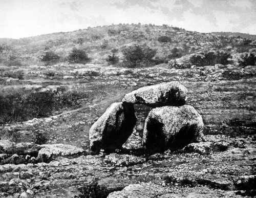 View of an archeological site near the Dead Sea, Israel