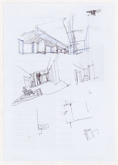 Sketch perspectives for Casa em Palma de Maiorca, Palma de Maiorca, Spain