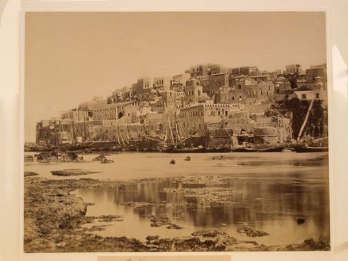 Jaffa, pris de la mer