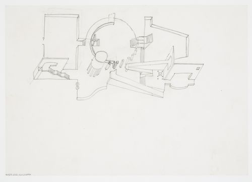 Staatsgalerie, Stuttgart, Germany: axonometric