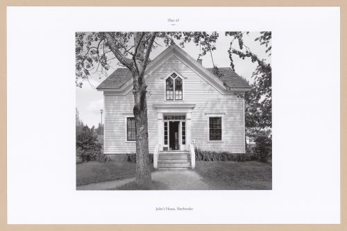 Plate 43: Sherbrooke Jail, Sherbrooke, from the portfolio, A Nova Scotia Archive