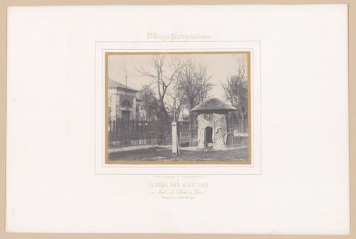 Jardin des Plantes, Hut for sheep, Paris, France