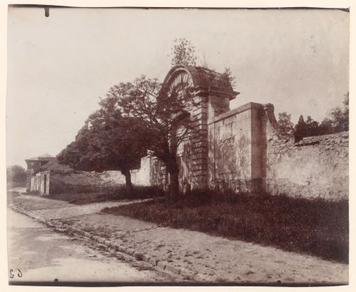 Entrance gate [?] of the Château of the Duchesse d'Etampes, Meudon, France