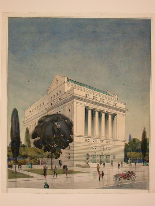 Masonic Temple - perspective