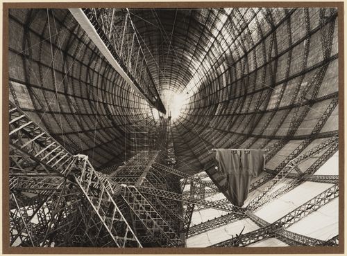 LZ - 127 Graf Zeppelin under construction, Friedrichshafen, Germany
