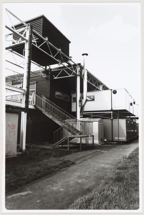 Eastern side of Inter-Action Centre, London, England