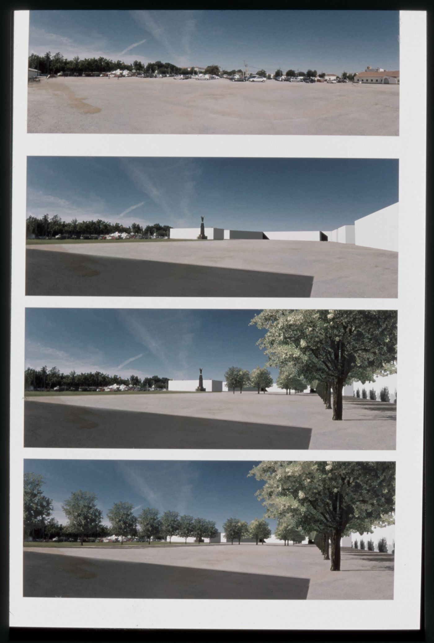 Rendered views for Plano de Pormenor do Rossio de São Brás, Évora, Portugal