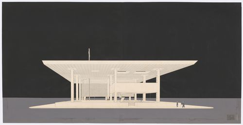 Collage of perspective for Monumento en Berlín, Berlin, Germany