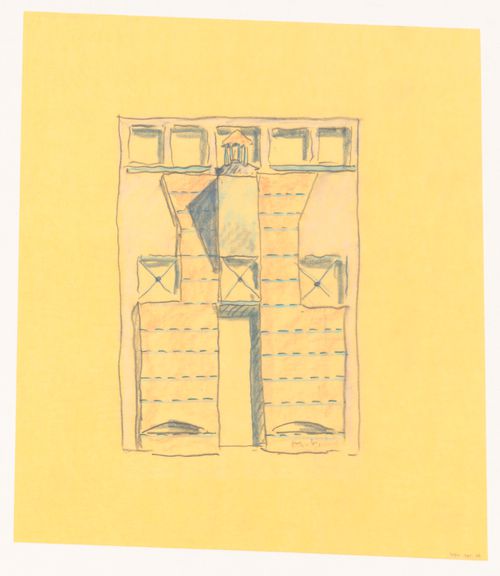 Venice Biennale - Study for Street Facade (MG90)