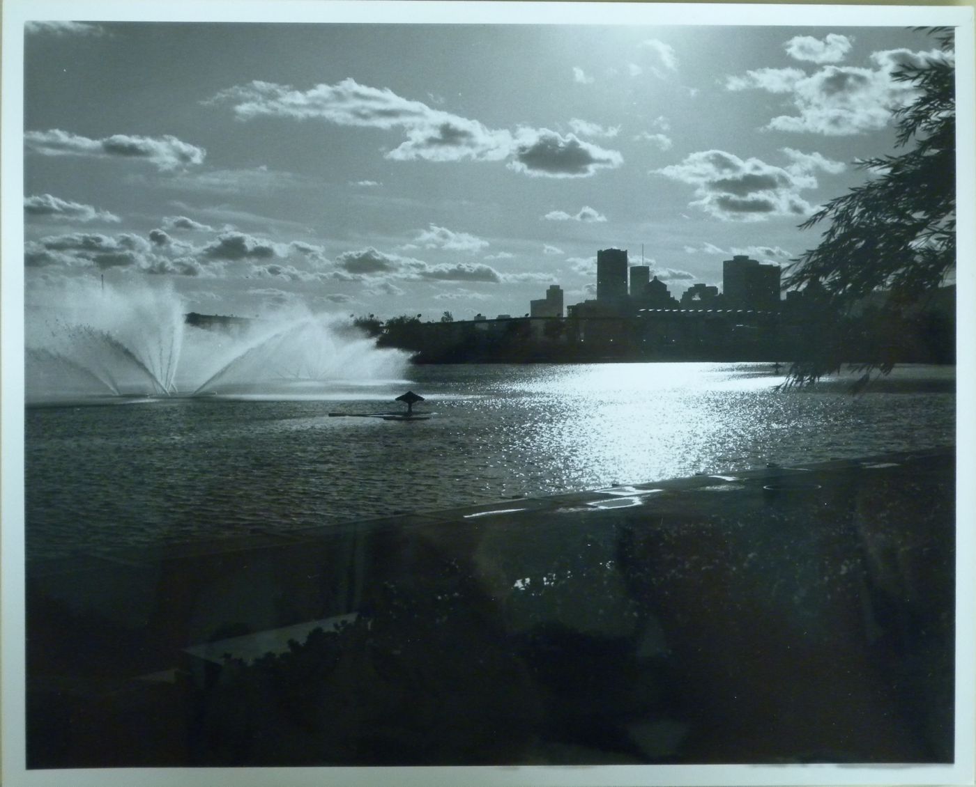 View of Montréal from exposition site, Expo 67, Montréal, Québec