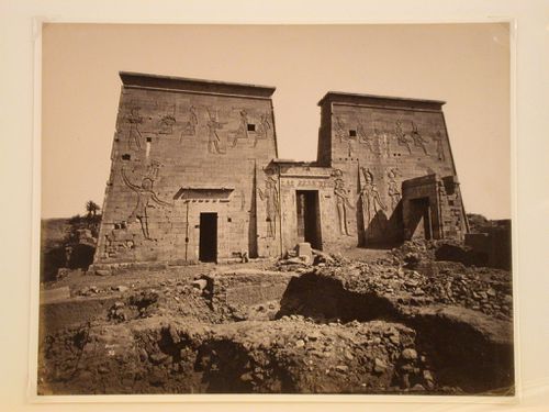 Temple of Isis, Pylon, Philae, Egypt