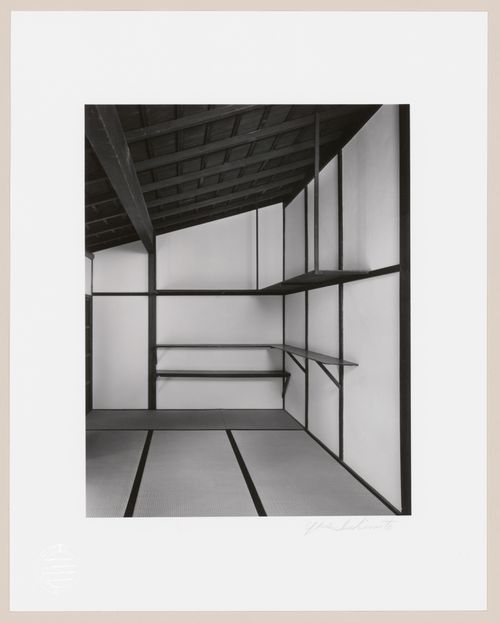 Interior view of the Old Shoin, Katsura Rikyu (also known as Katsura Imperial Villa), Kyoto, Japan