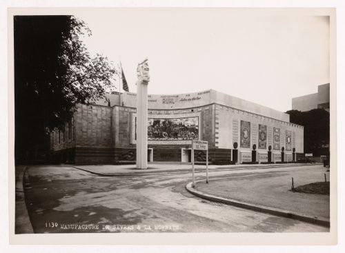 View of the Manufacture de Sèvres and La Monnaie [?], 1937 Exposition internationale, Paris, France