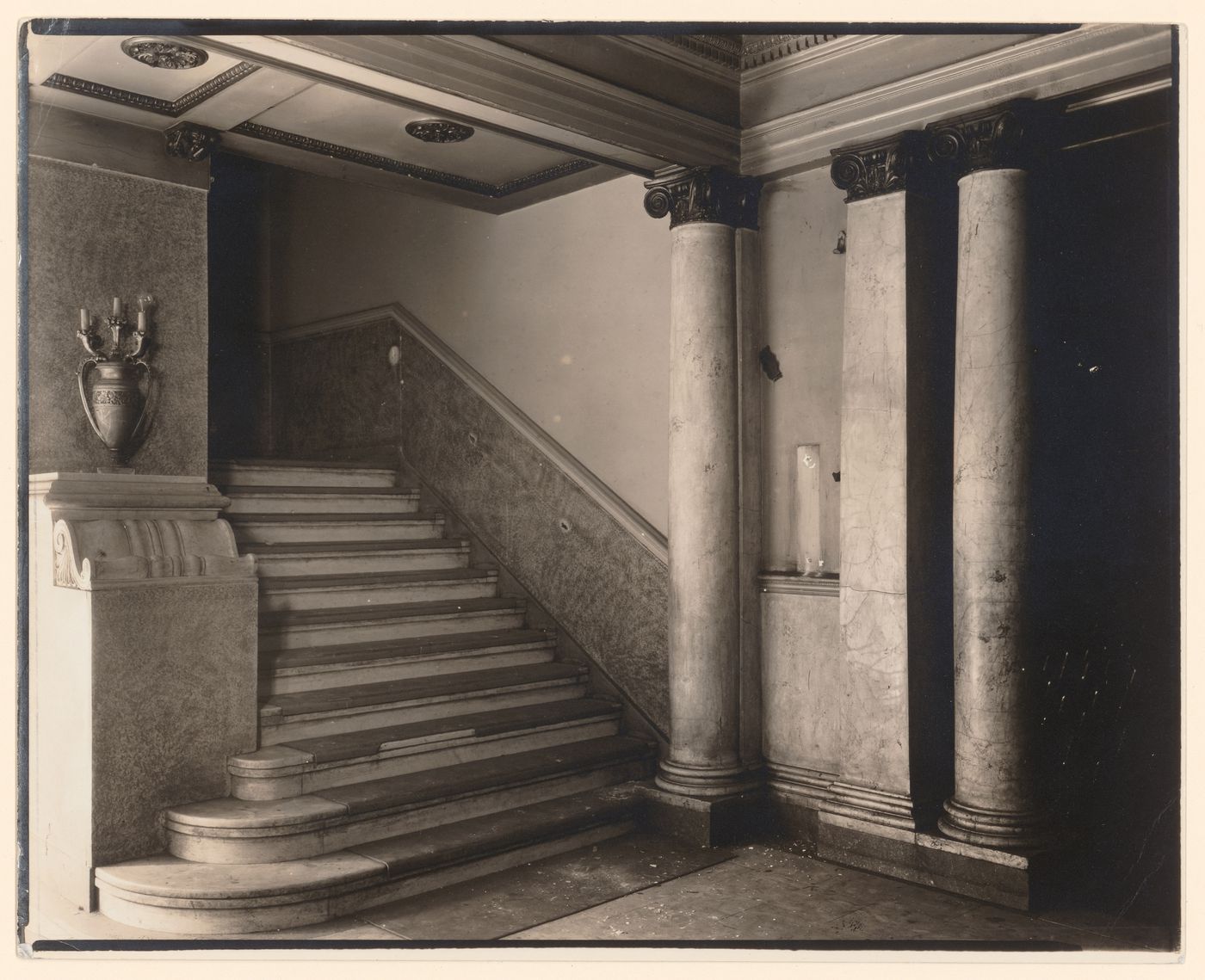 Fifth Avenue Theatre Interior: Twenty-Eighth Street Lobby, 1185 Broadway, Manhattan