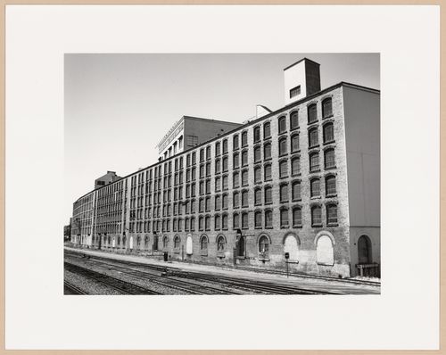 Warehouse facilities, B.C. Sugar Co., Vancouver, British Columbia, from the series The Forms of Canadian Industrial Architecture