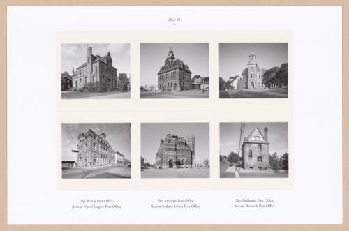 Plate 49: Post Offices, from the portfolio, A Nova Scotia Archive