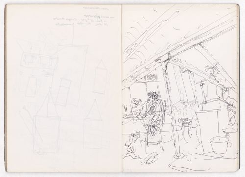 Sketchbook 300: Anfiteatro Setubal - Barcelona - New York