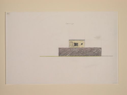 The Nofamily House - side facade