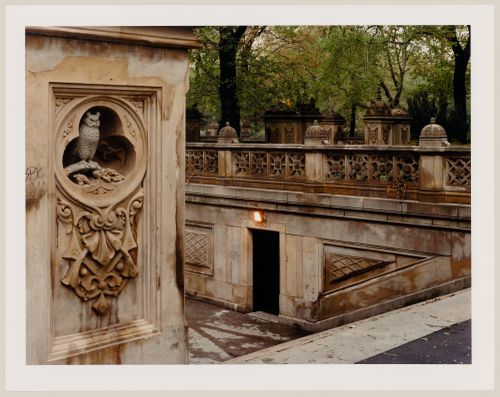 Viewing Olmsted: View of Bethesda Terrace, Central Park, Manhattan, New York City, New York