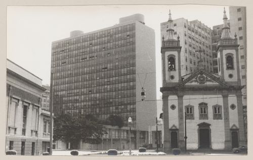 View of Ministry of Education and Health, Rio de Janeiro, Brazil
