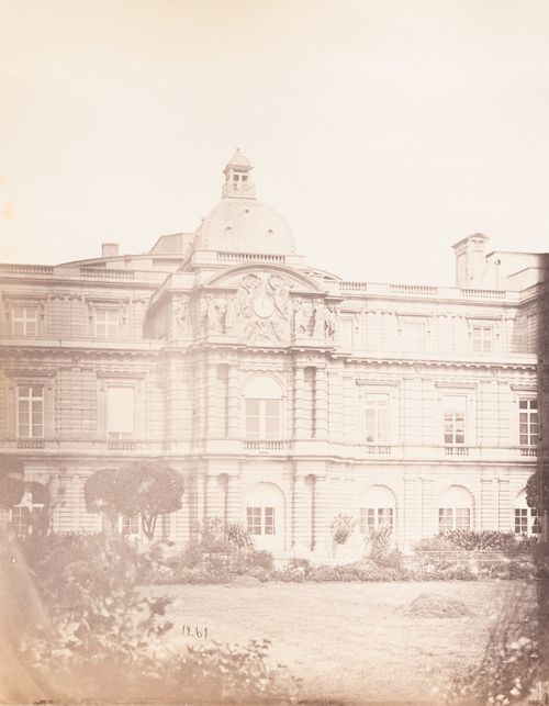 Plate from album ''Buildings, parks and streets of Paris, Versailles and environs, France''