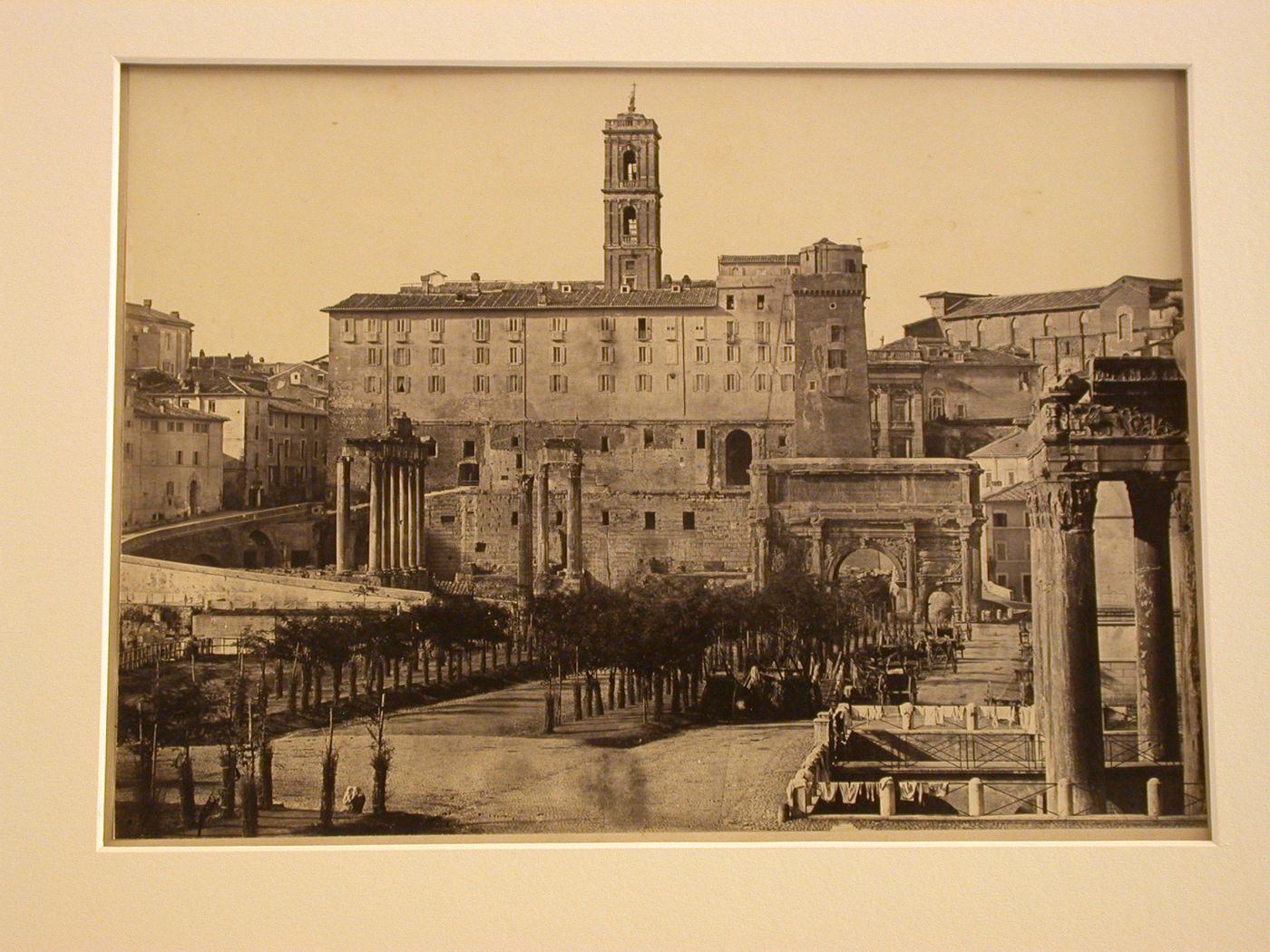 Forum and Palazzo Senatorio, Rome, Italy