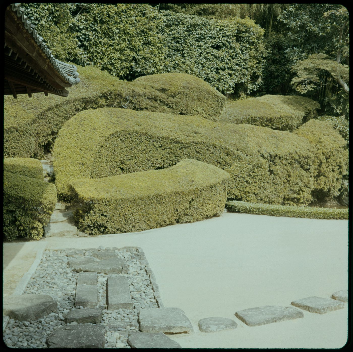 Garden, Raikyu-ji, Takahashi, Okayama-ken (Okayama Prefecture), Japan